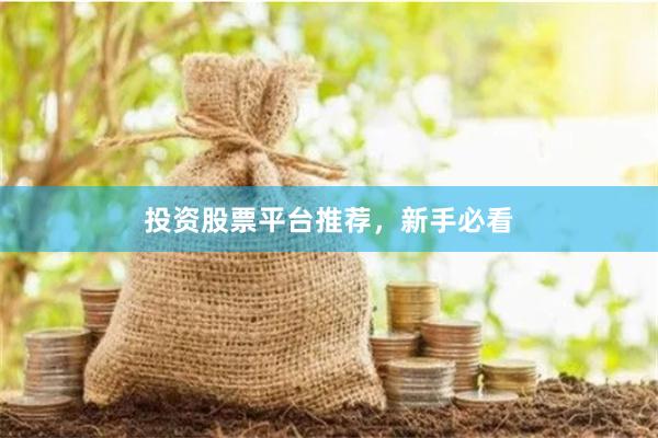 投资股票平台推荐，新手必看